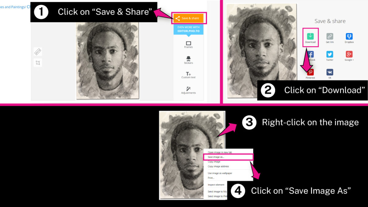 How to Make a Picture Look Like a Drawing Without