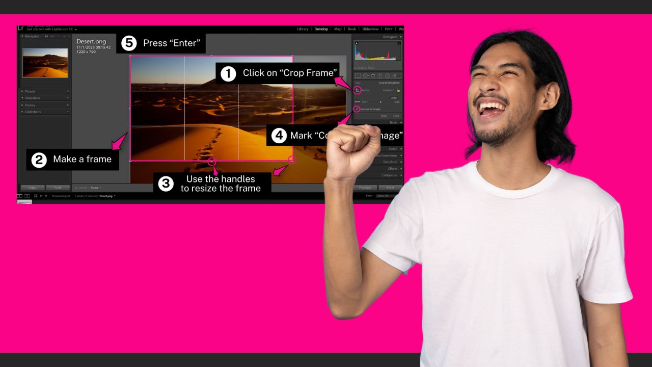 How to Crop in Lightroom — Stepbystep Guide