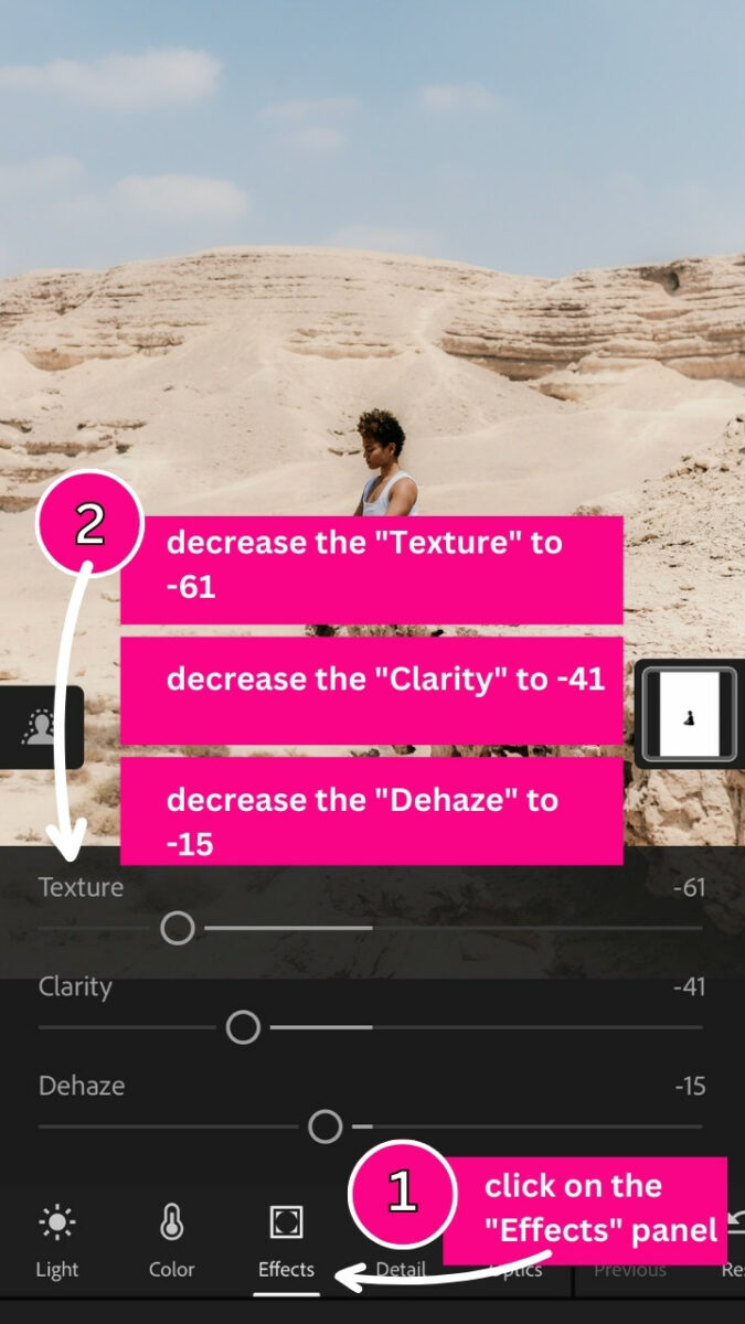 How to Blur the Background of an Image on Lightroom Mobile