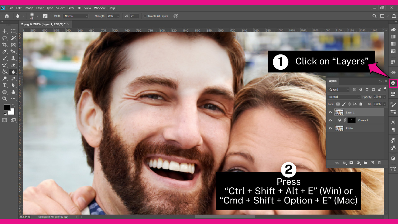 How to Get Rid of Shadows in Photos Using Photoshop Step 7